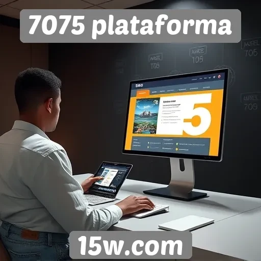 Experiência do usuário no site 7075